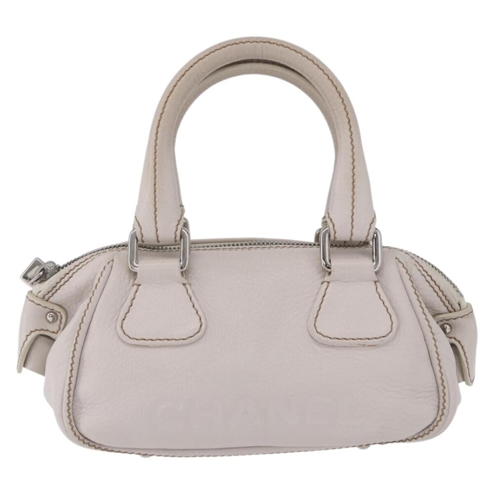 Chanel Lax Tassel Pebbled Leather Medium